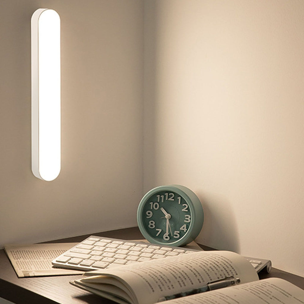 Under Cabinet Light LED Dimmable Magnetic USB Closet Stick On Light Wall Reading Lamp for Bedside Dorm Kitchen Wardrobe Charging Type