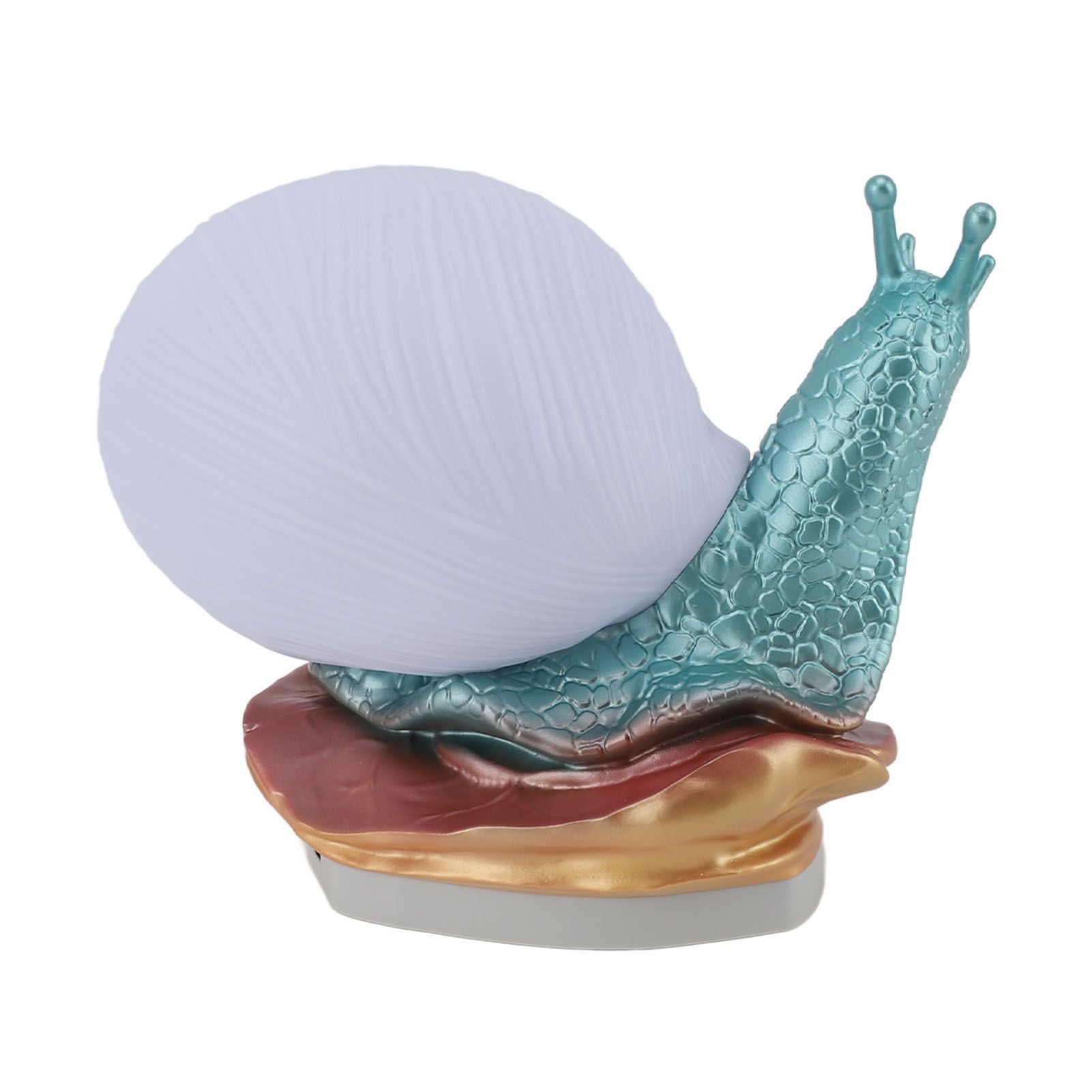 Snail Night Lamp Decorative USB Powered Color Adjustable Cute Snail Night Light Table Nightlight for Bedside Desktop