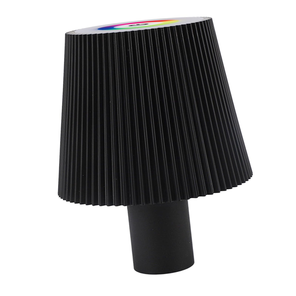 LED Bottle Lamp 4000mAh IP54 Waterproof Touch Control Color Adjustable USB Rechargeable Cordless Wine Bottle Lamp Night Light Black