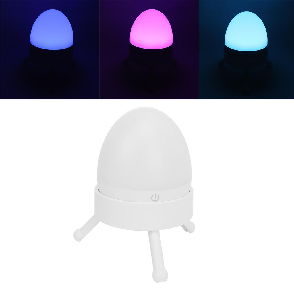 White Noise Sleeping Machine White with Remote Control Intelligent Colorful Lighting Rechargeable Auto Off Timer 20 Voices White Noise Soother