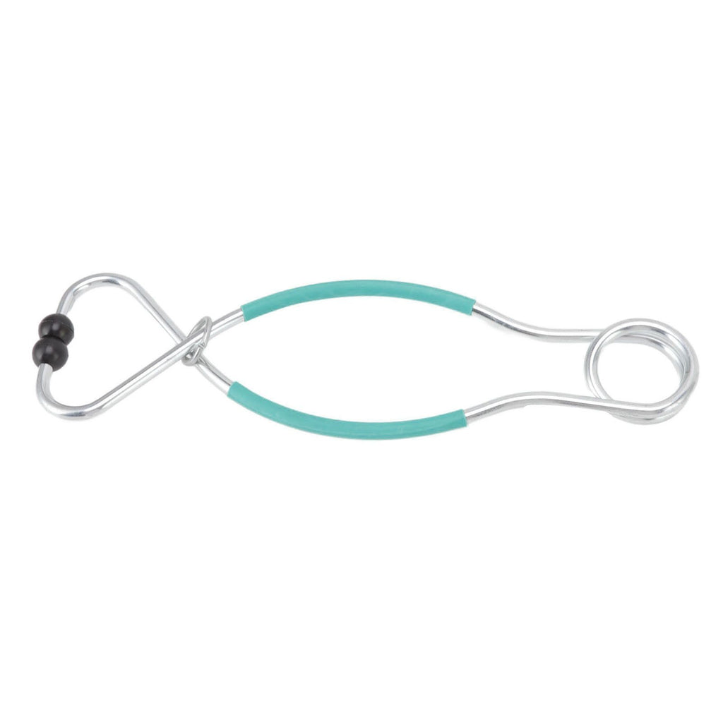 Cattle Bull Cow Nose Pliers Metal Punch Free Strong Traction Cow Pulling Tool for Farm Ranch Veterinary L Green