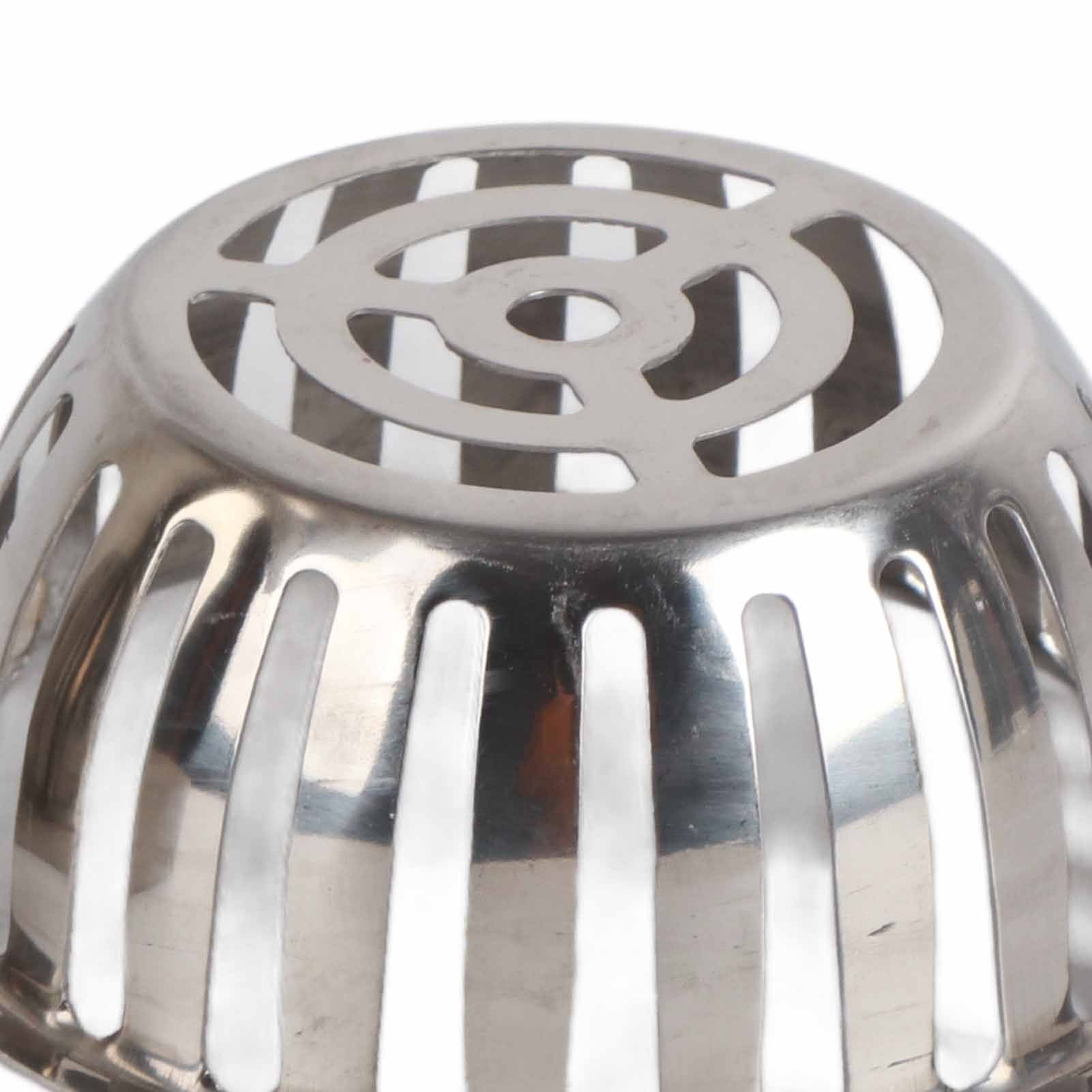 Roof Floor Drain Stainless Steel Non Blocking Balcony Outdoor Rain Bucket Drainage Parts Round 5in