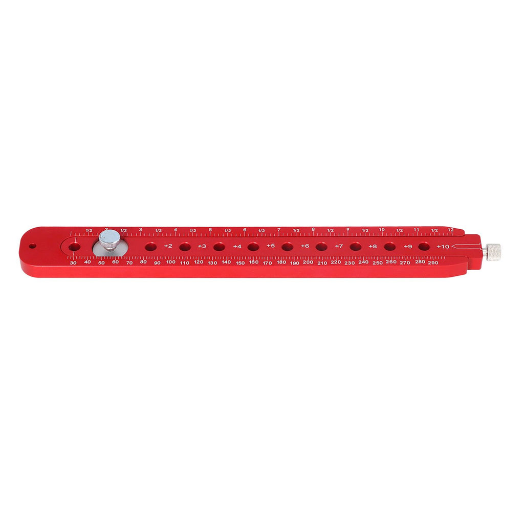 Woodworking Circle Ruler Aluminium Alloy Adjustable Woodworking Circular Drawing Tool for Carpenter Tool