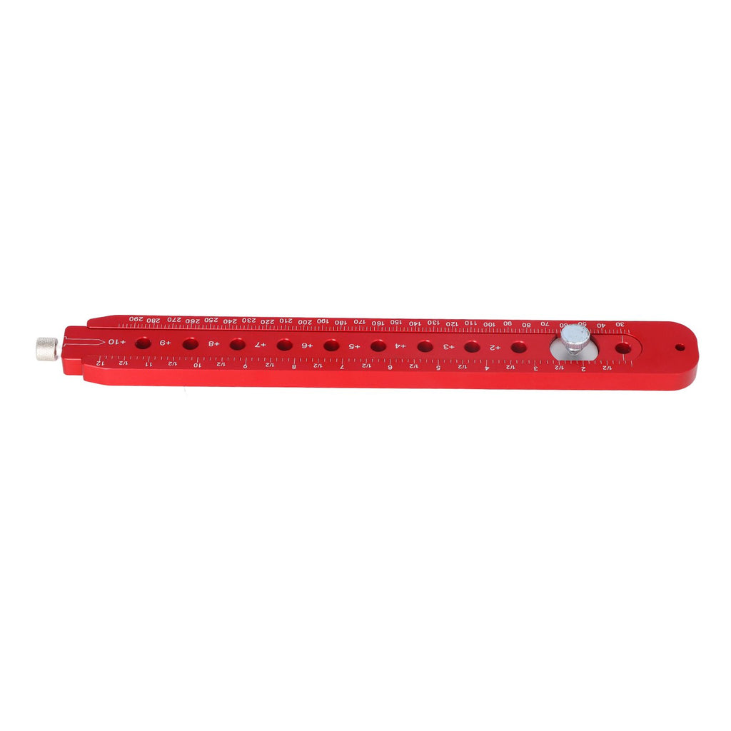 Woodworking Circle Ruler Aluminium Alloy Adjustable Woodworking Circular Drawing Tool for Carpenter Tool