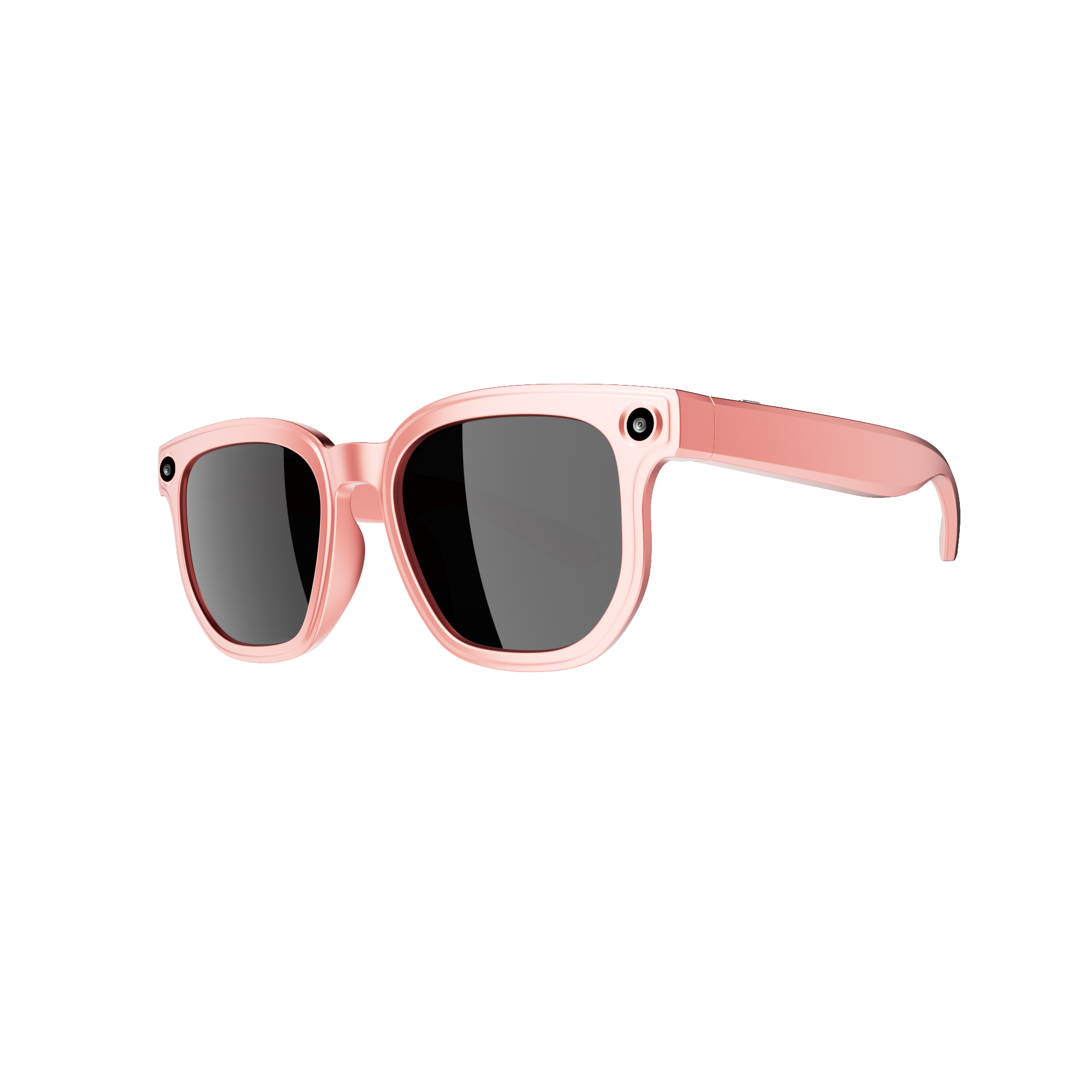 Dth03 AI Smart Sunglasses, UV400 Protection Bluetooth Call Audio Glasses，pink