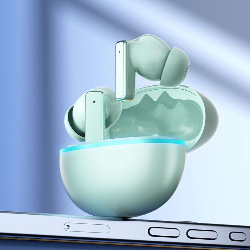 Y9 Wireless Bluetooth 6.0 Heavy Bass Earphones，green