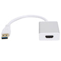 USB to HDMI Adapter with Drive Extend Display DeviceSilver Gray