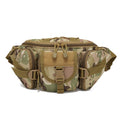 Outdoor Sports Fanny Pack Multipurpose Belt Bag for Camping Hiking Traveling Running Fishing - Camouflage