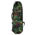Skateboard Bag Longboards Carrying Case Double Shoulder Backpack Outdoor Travel - Green Camouflage