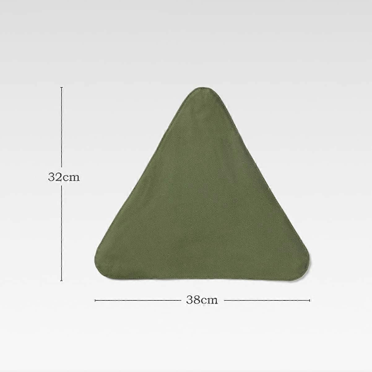 Durable Nylon Camping Stool with Stable Triangle Design, Breathable Seat Cover for Fishing and Hiking