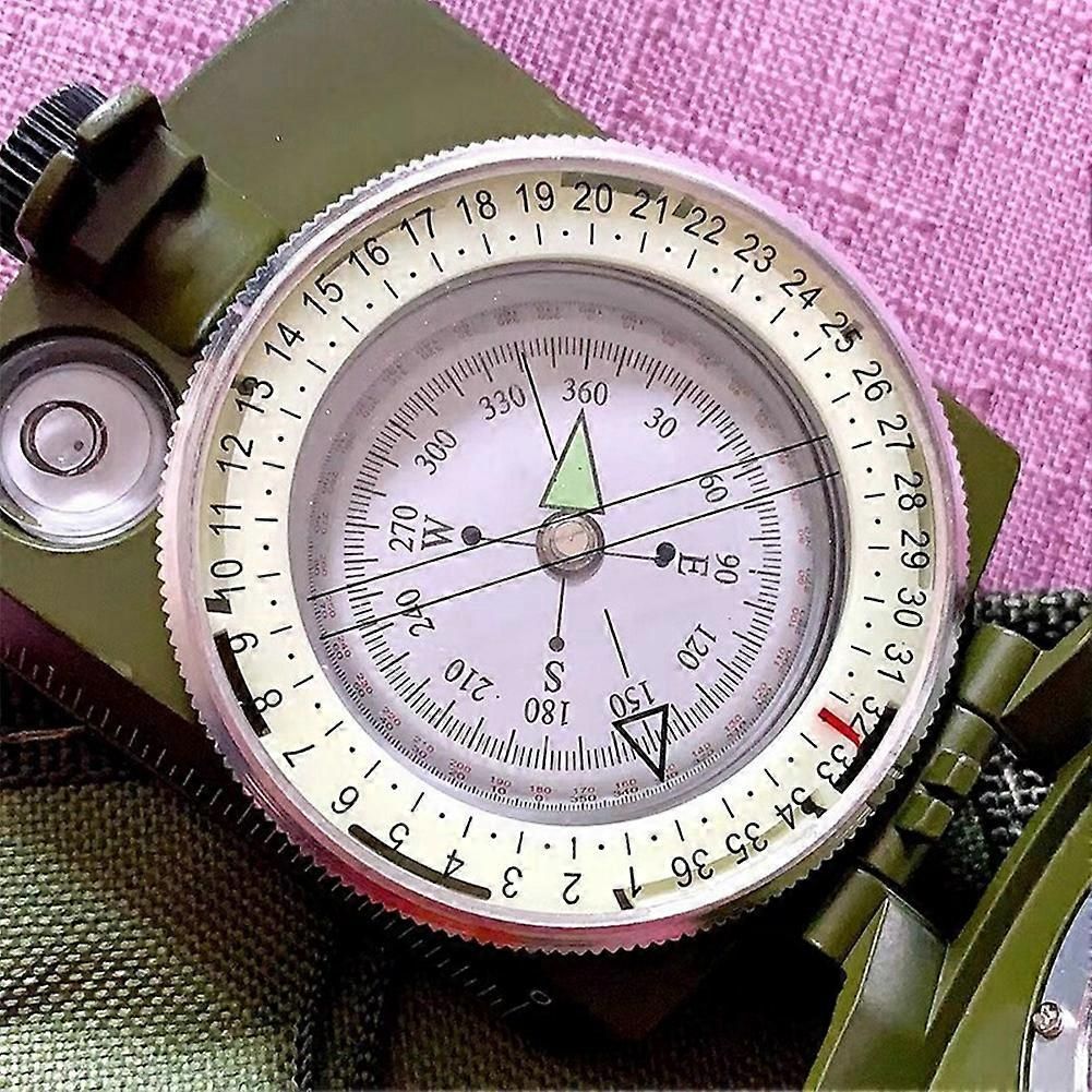 Waterproof High Precision Compass Outdoor Gadget Sports Hiking Mountaineering Professional Metal