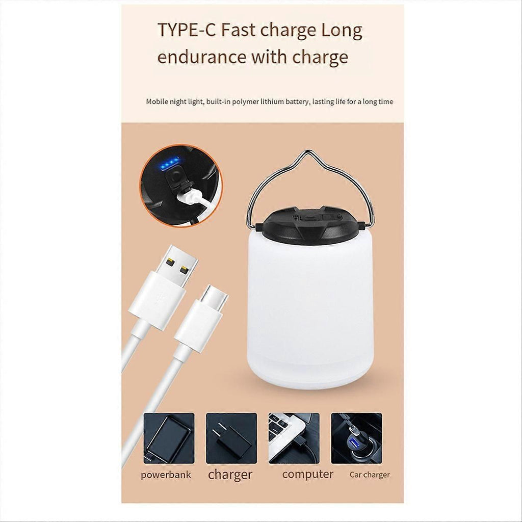 2600 mAh Outdoor Camping Lantern,Camping Hiking Emergency Waterproof Light