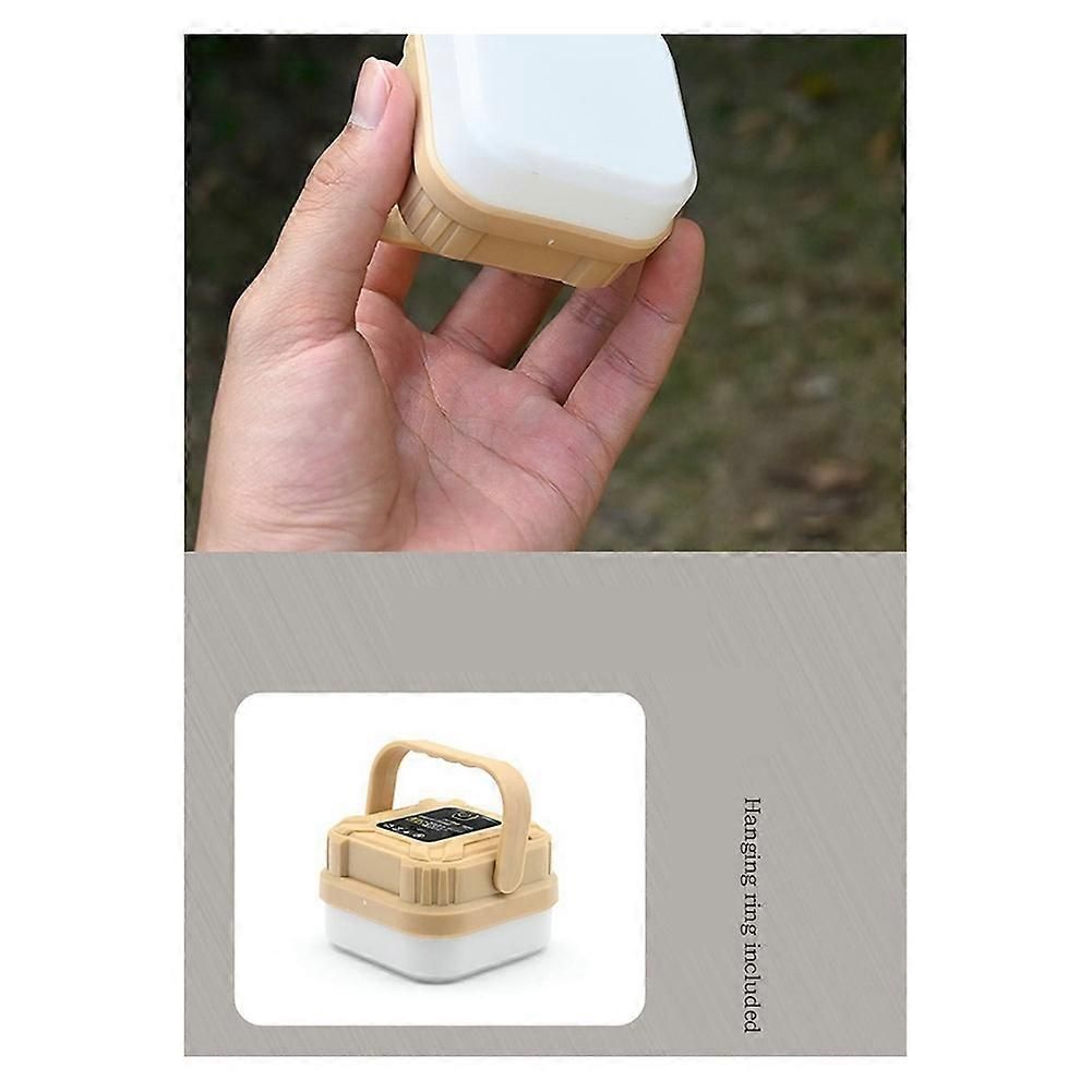 Outdoor LED Solar Lamp Light Rechargeable Portable Lanterns