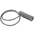 Combination Cable Lock Password 4-Digit Security Lock for Bicycles