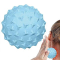 TPE Massage Ball for Deep Tissue Muscle Massage, Trigger Point Therapy, Yoga, Fitness and Muscle Recovery - Blue