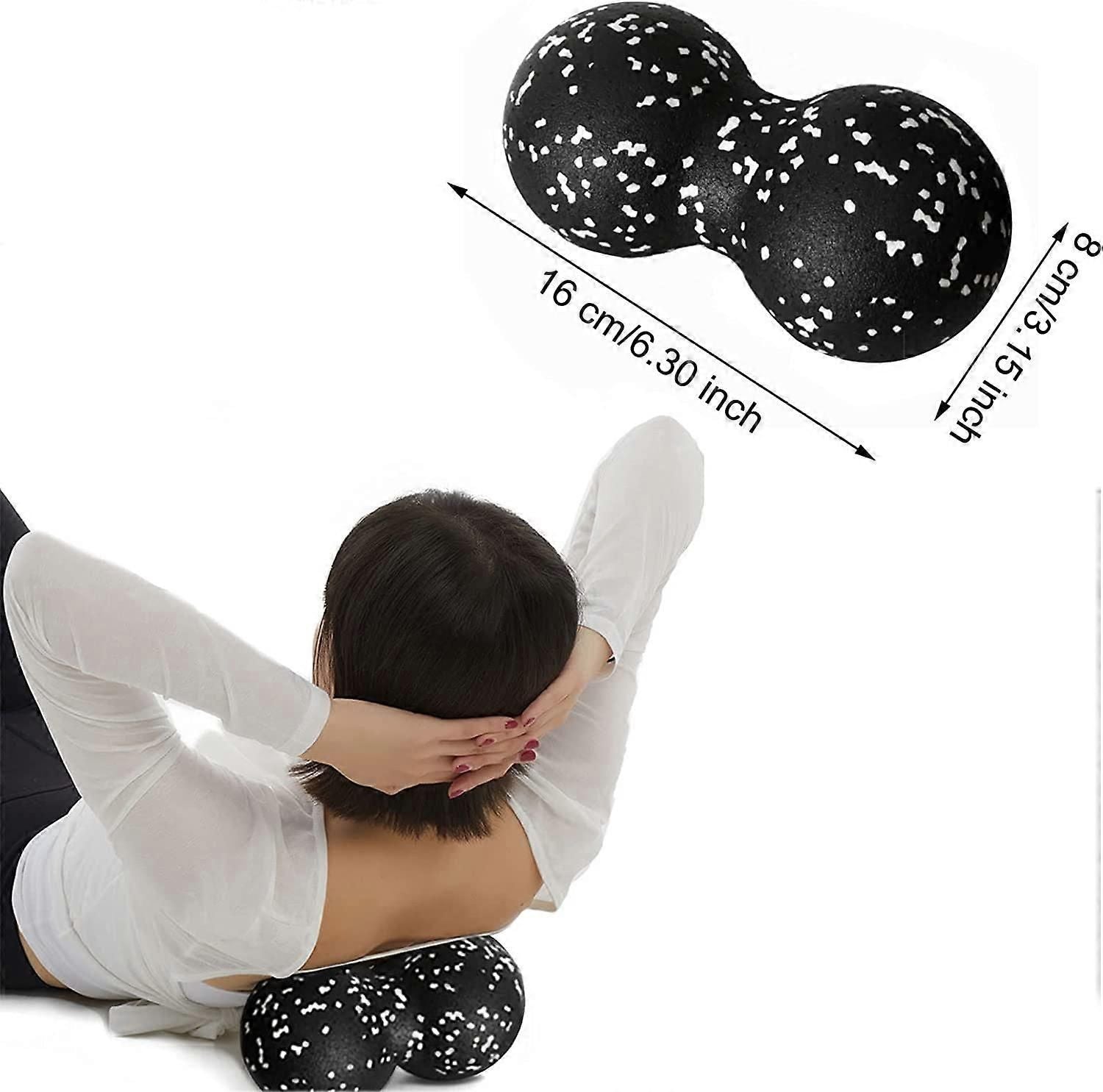Lacrosse Ball Fascia Ball Massage Ball Peanut Double Massage Ball Tool Ball Massage Ball Massage Trigger Point Massage Balls For Massage Mobility Phys