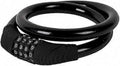 Bike Lock,4-Digit Password Bicycle Lock Portable Anti Theft Bike Password Lock for Bicycles, Motorbike, Electric Bicycles (Black)