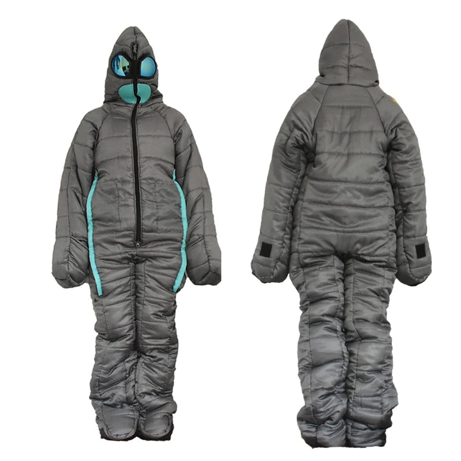 Wearable Alien Sleeping Bag for Camping Travel Hiking and Outdoor Use - XL