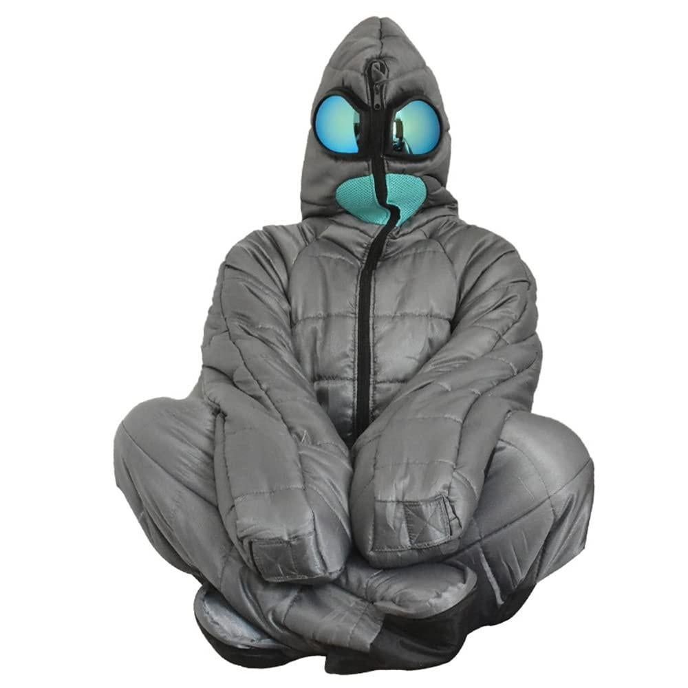 Wearable Alien Sleeping Bag for Camping Travel Hiking and Outdoor Use - XL