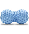 Peanut Massage Ball Double Lacrosse Roller For Deep Tissue Muscle And Myofascial Release - Blue