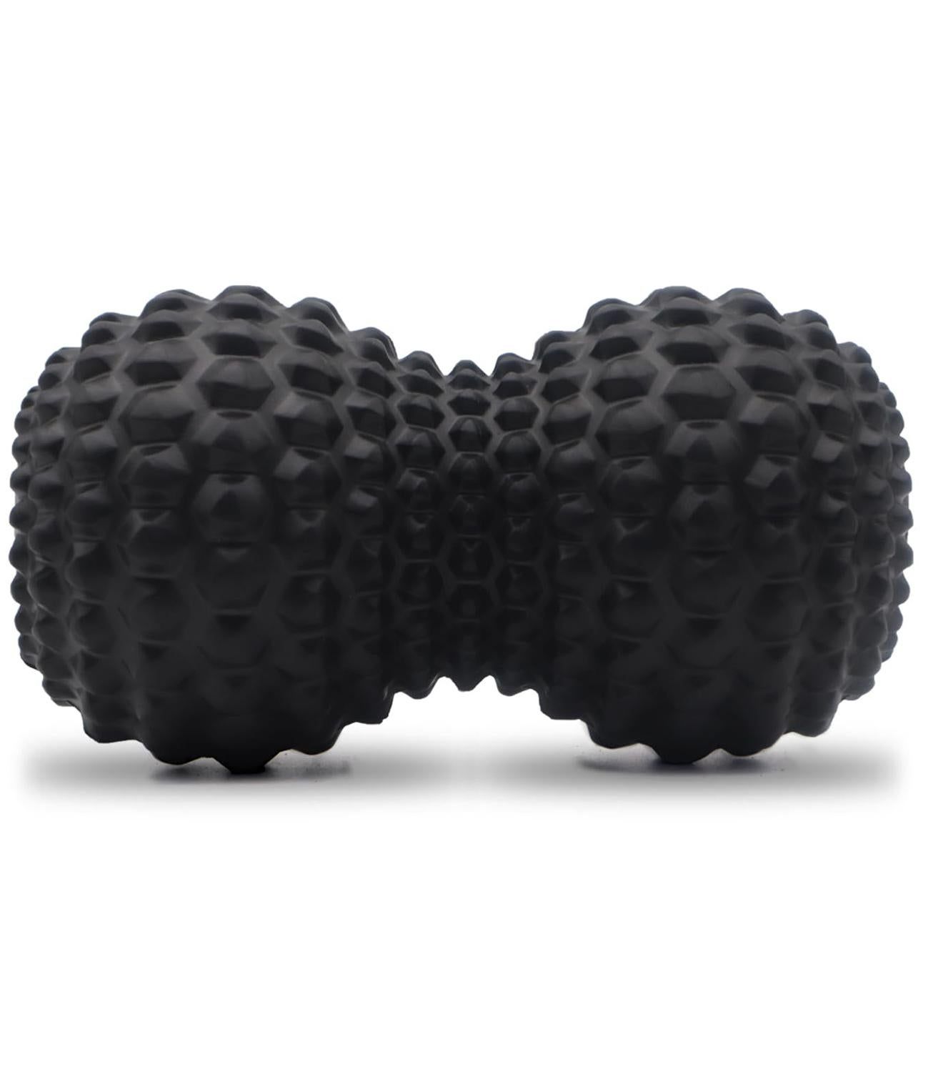 Peanut Massage Ball Double Lacrosse Roller For Deep Tissue Muscle And Myofascial Release - Blue