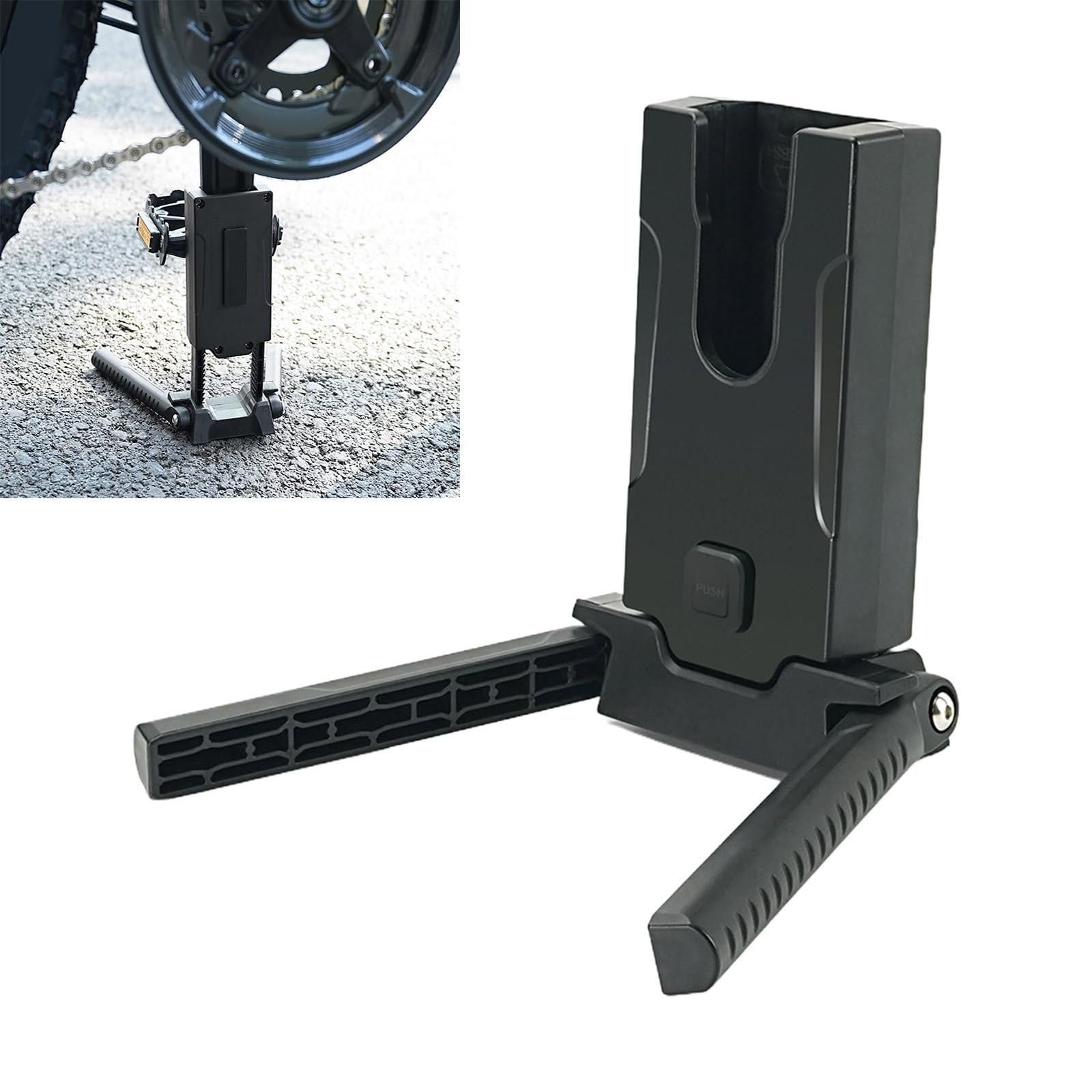 Adjustable Bicycle Crank Stand for Mountain Road Bike, Parking Display Plastic Support