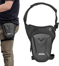 Motorcycle Leg Bag Mens Motorcycle Waist Bag with Hard Shell Multifunctional Thigh Bag for Outdoor Travel