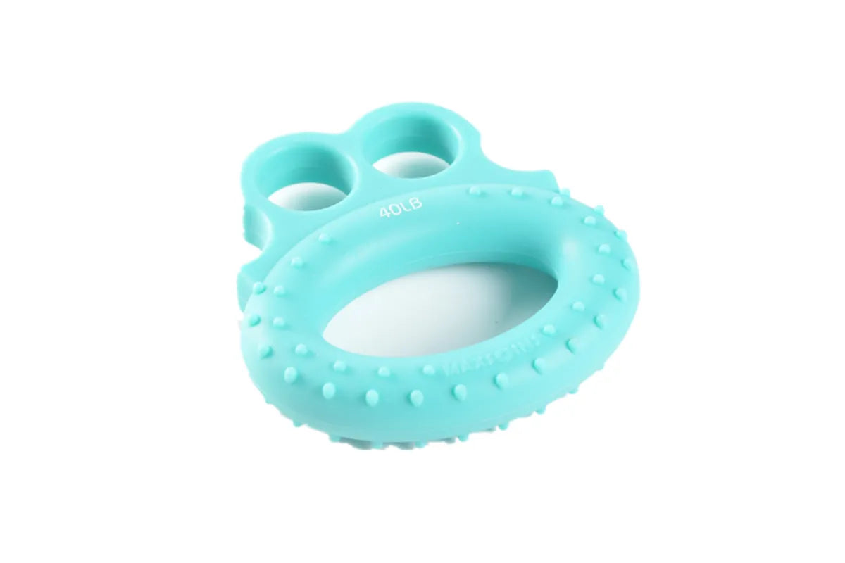 Strength Trainer Frog Points Finger Grip Ring Hand Grip Finger Strengtheners Blue 40Lb