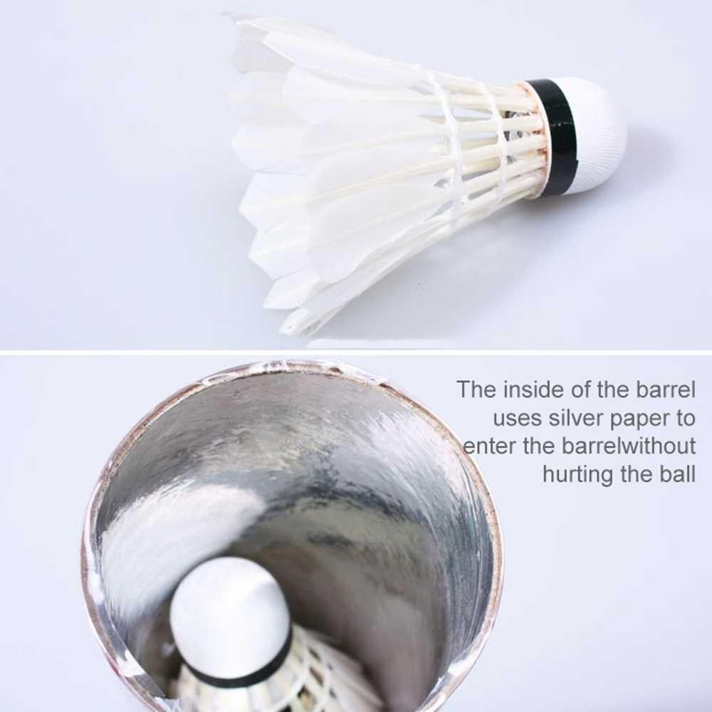 12 PCS Duck Feather Badminton Training Ball