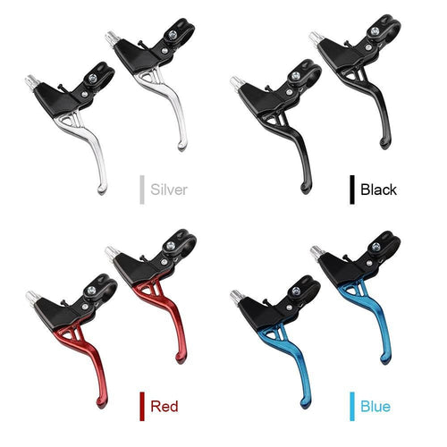 1 Pair Bicycle Brake Lever V-Brake Aluminium Alloy MTB Mountain Bike Brake Handle 22mm