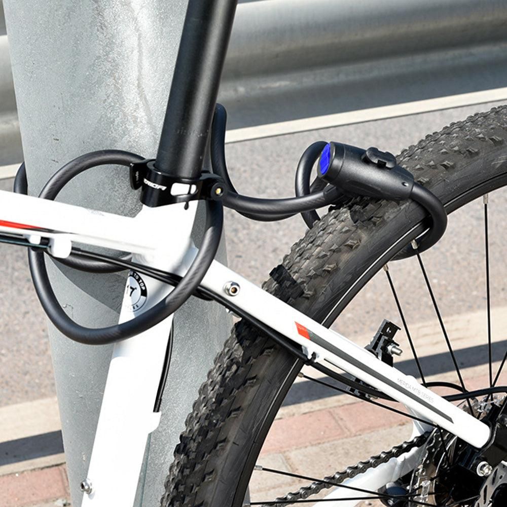Anti-theft Security Bike Cable Lock Bicycle Lock With Bracket And 2pcs Keys