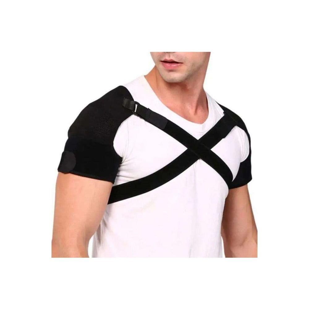 Adjustable Dual Shoulder Support Strap for Posture Awareness - 2XL/3XL