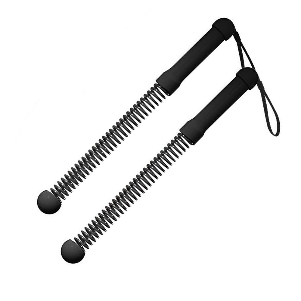 Cordless Ropeless Battle Rope Set for Home Gym Fitness - Black