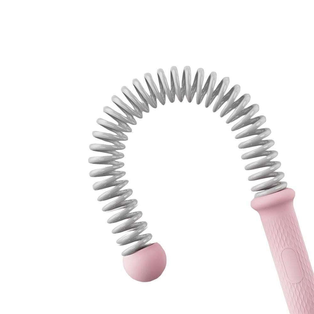 Cordless Ropeless Battle Rope Set for Home Gym Fitness - Pink