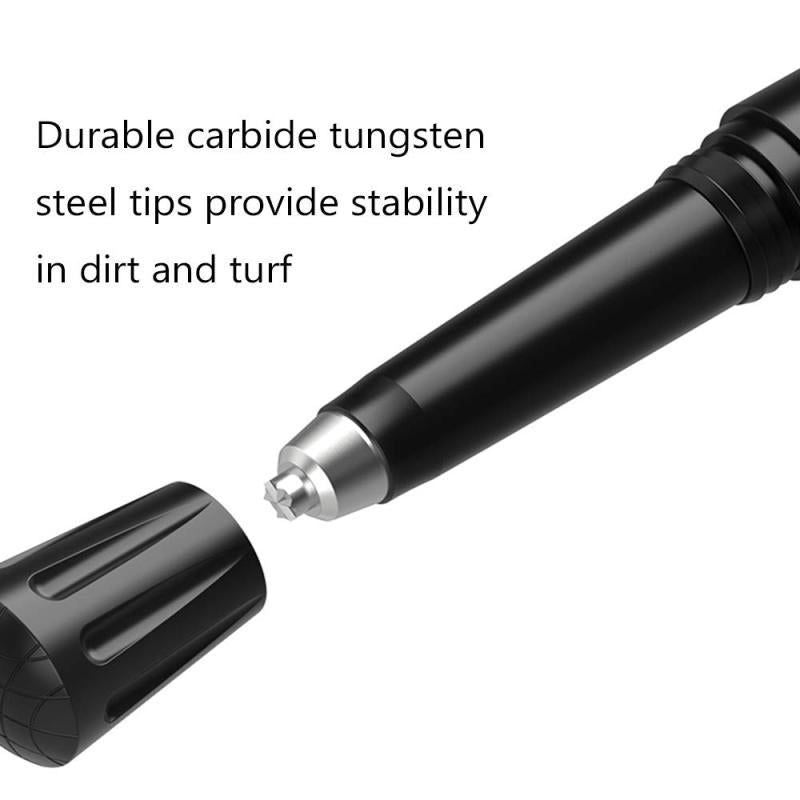 Aluminum Adjustable Collapsible Hiking Poles-Walking Sticks with Quick Lock System