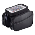 Waterproof Bicycle Bag with 2 Compartments(black)