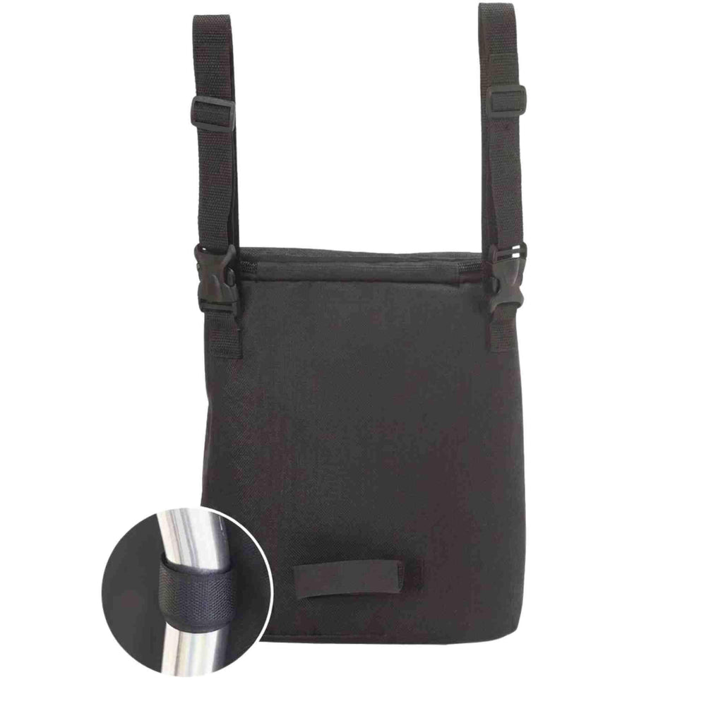 Bicycle Hanging Bag Front Handlebar Organizer Placement Bag For Bike Storage - Black