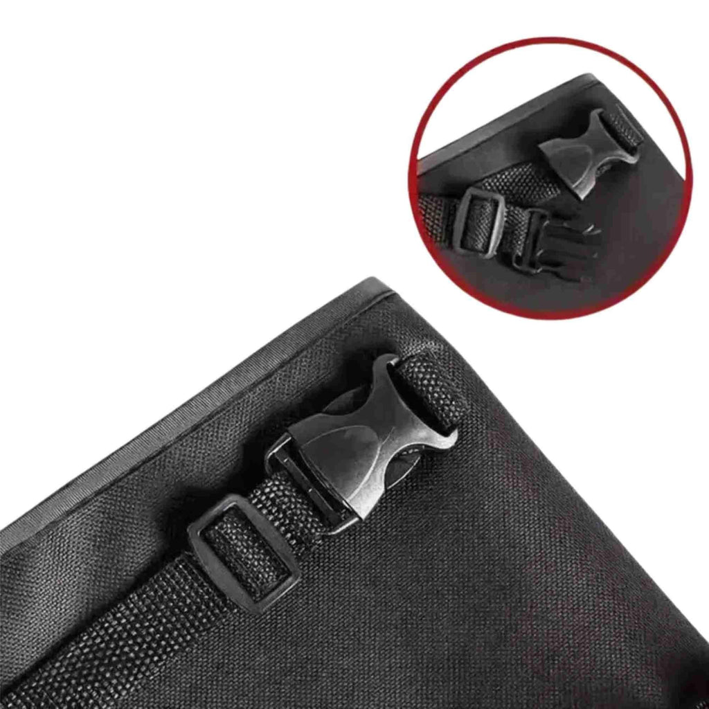 Bicycle Hanging Bag Front Handlebar Organizer Placement Bag For Bike Storage - Black Cat