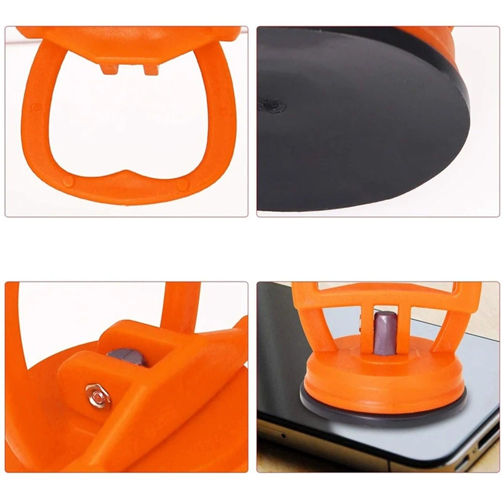 Dent Puller Car Van Bodywork Suction Cup Panel Repair Fix Removal Tool - 2pcs Orange