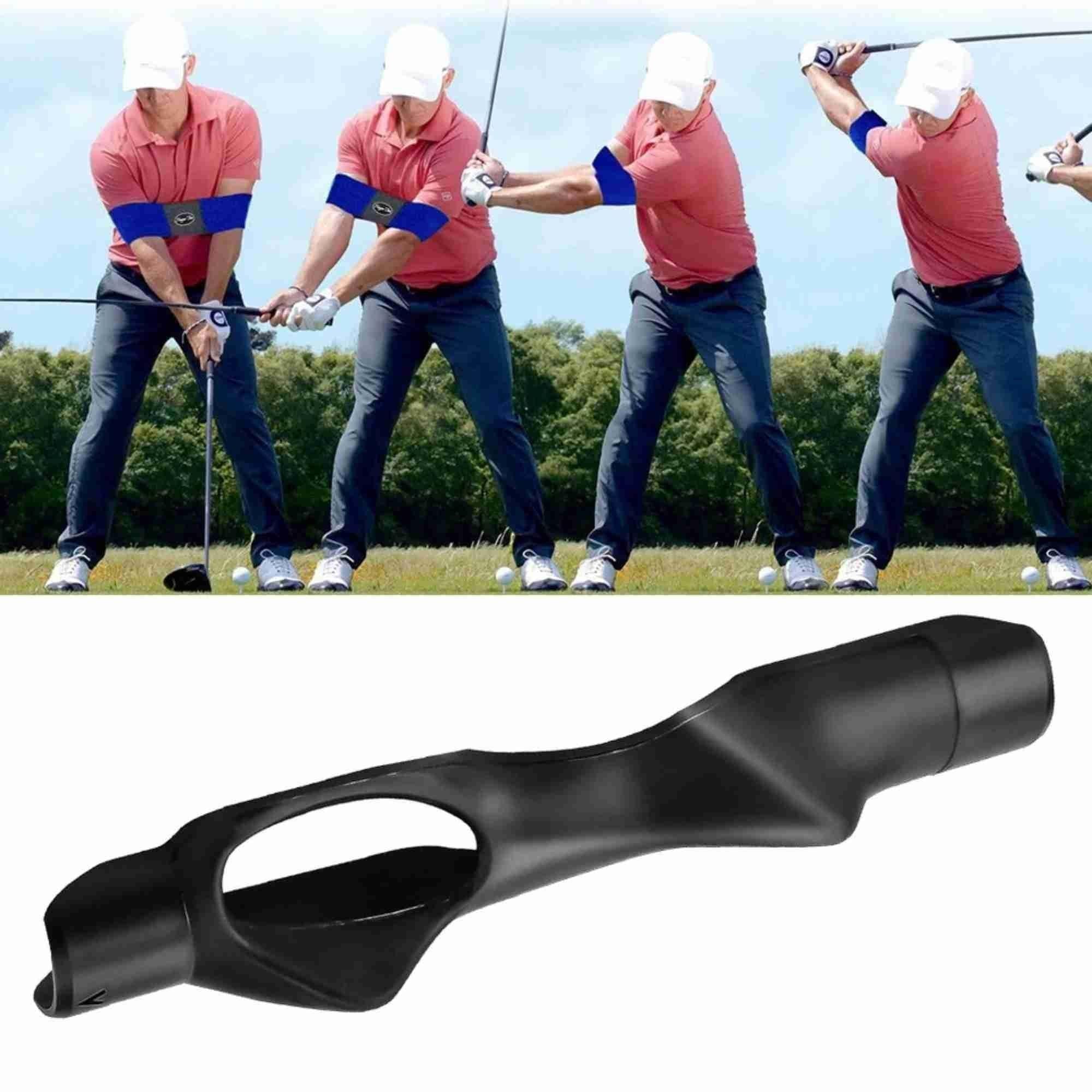 Golf Club Grip Training Aid Posture Correcting Device Comfortable Grip
