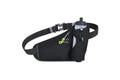 Sport Hydration Belt Bag Portable Breathable Outdoor Running Water Bottle Holder - Black
