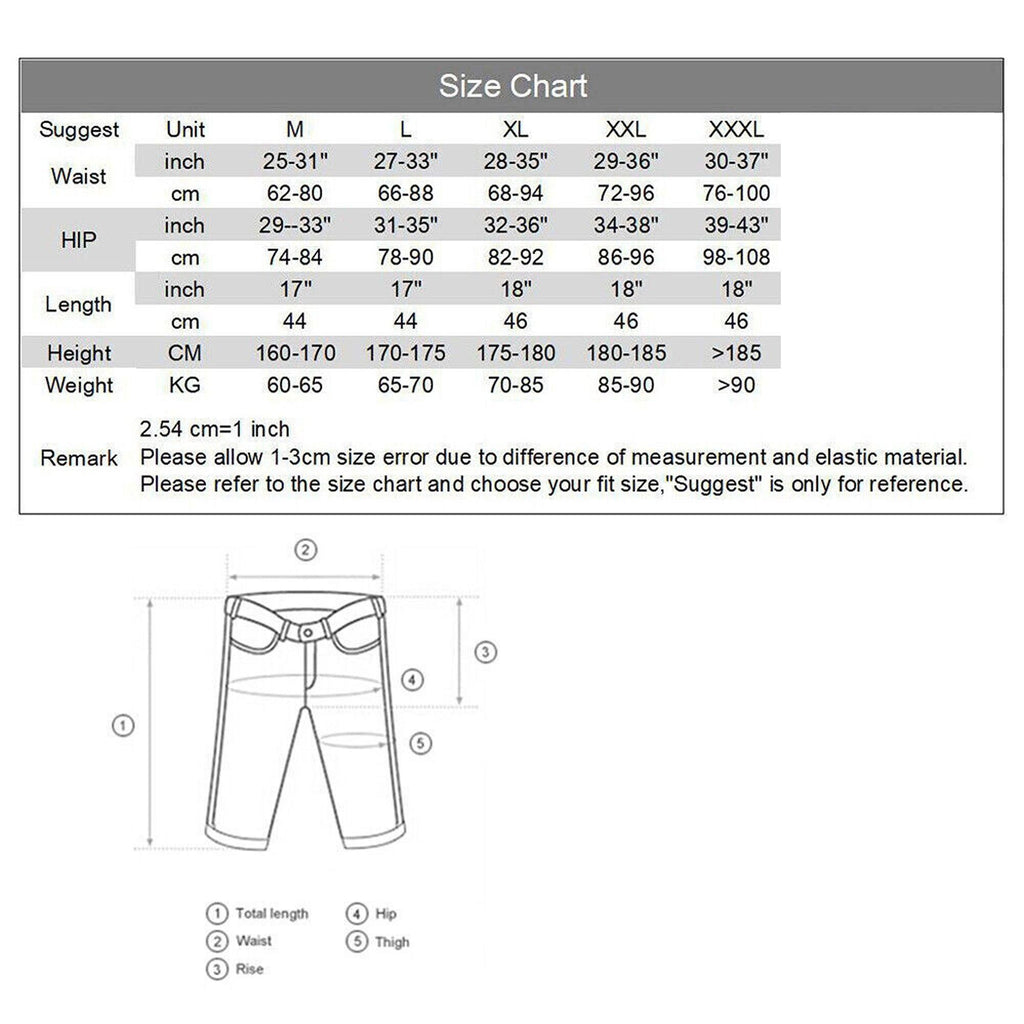 Impact-Resistant Hip Padded Shorts for Skiing and Snowboarding - L
