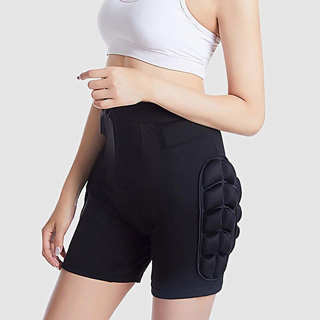 Impact-Resistant Hip Padded Shorts for Skiing and Snowboarding - 3XL