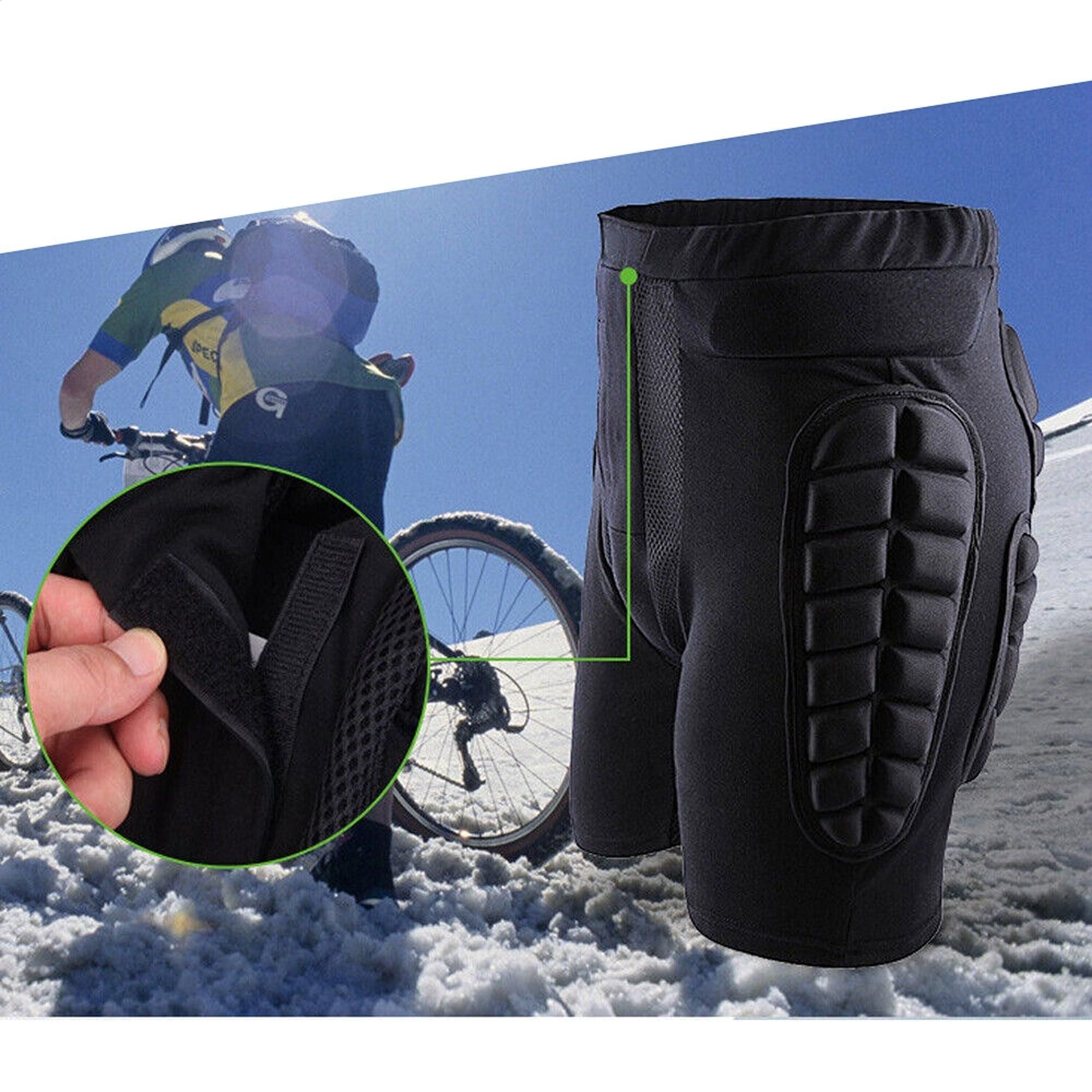 Impact-Resistant Hip Padded Shorts for Skiing and Snowboarding - 3XL