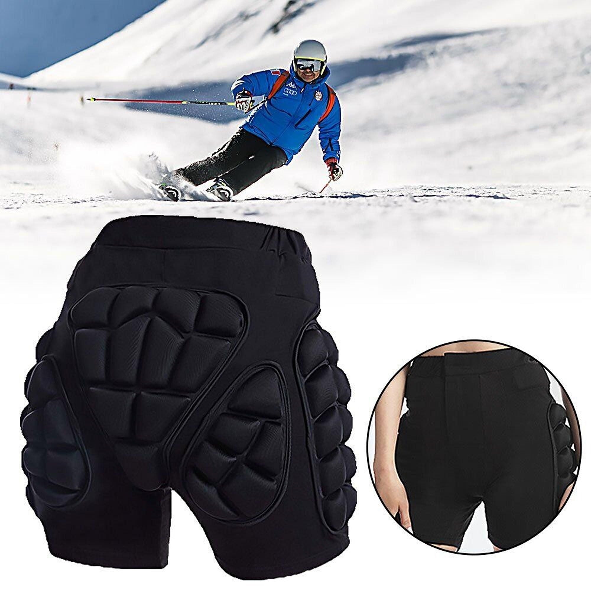 Impact-Resistant Hip Padded Shorts for Skiing and Snowboarding - 3XL