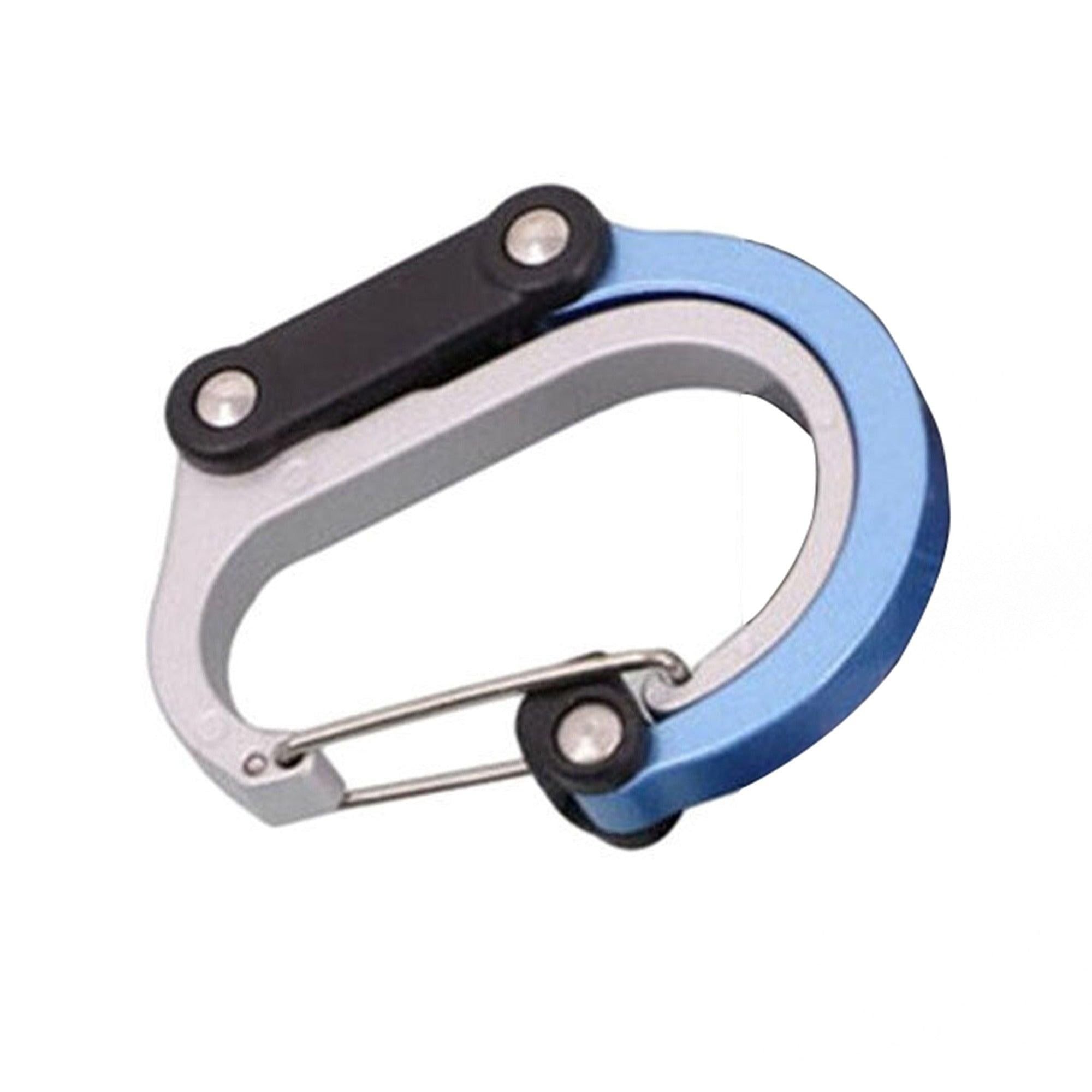 Travel Carabiner Clip Rotating Buckle Fastener for Luggage - Red