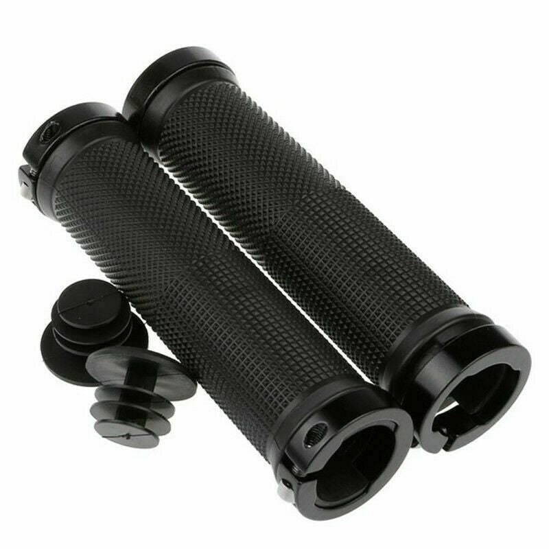 Non-slip Bike Bicycle Handlebar Grips Cycling 130mm - Red