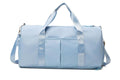 Gym Duffle Bag Taekwondo Travel Duffel Bag Outdoor Gym Sports Bag -Light Blue