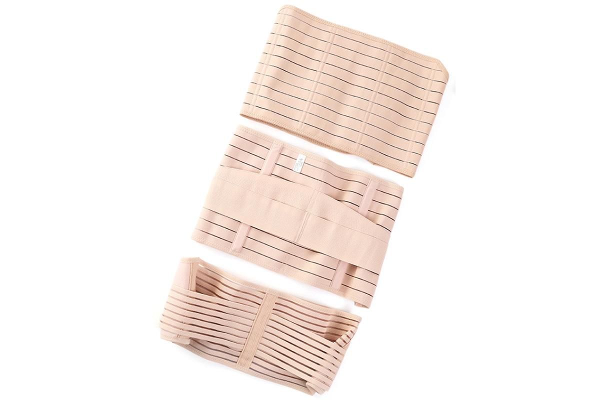 3 in 1 Postpartum Belly Band Waist Shapewear Recovery Girdle After Birth Support - Cuticolor & 2XL