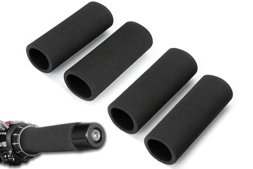 4 PCS Motorbike Comfort Grips Anti Slip Universal Sponge Handlebar Grip Covers for Motorcycle Scooter